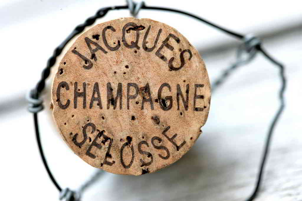 Domaine Selosse champagne cork