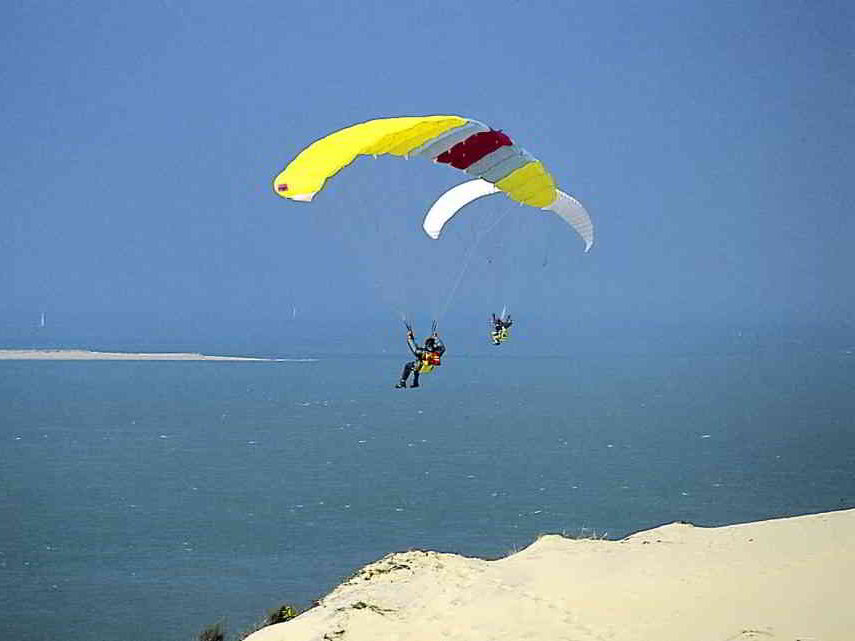 Parapente dune du Pilat