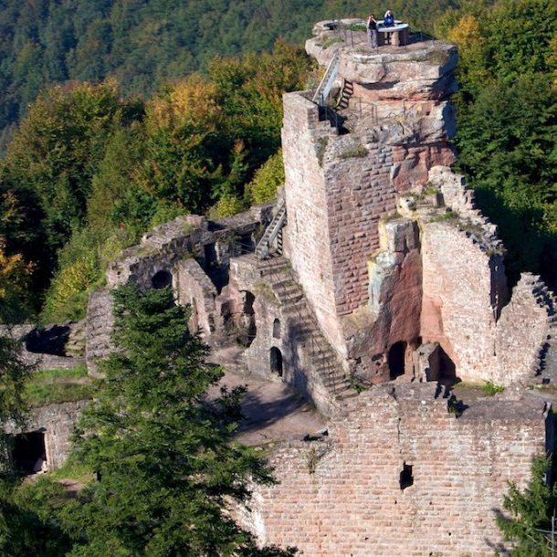 Château Fleckenstein, Lembach ©alsacevelo.fr